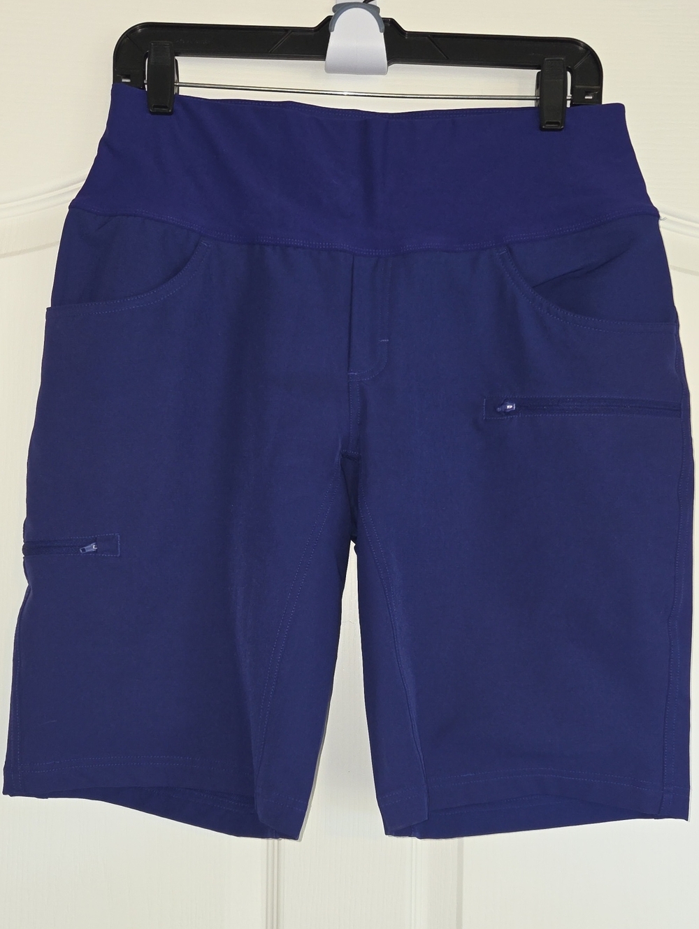 Shredly Women's Bike Yoga Waist, 11" Inseam